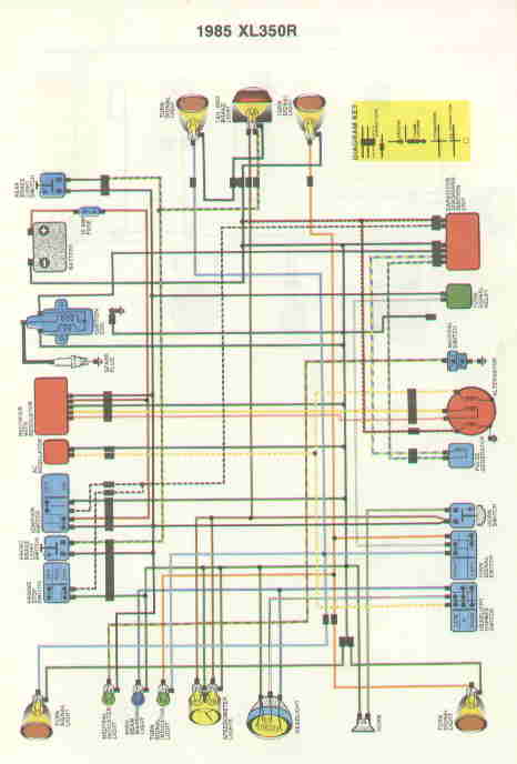 1983 Honda vt750c wiring diagram 1984 honda xr200 wiring diagrams 